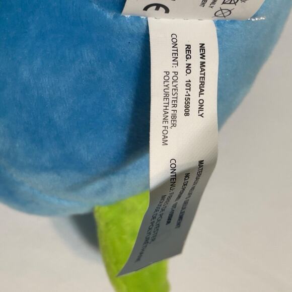 Yogimals · 16" Plush Pose Cat · Zen Yoga Buddy Stuffed Animal · Blue Green NEW - Picture 11 of 11